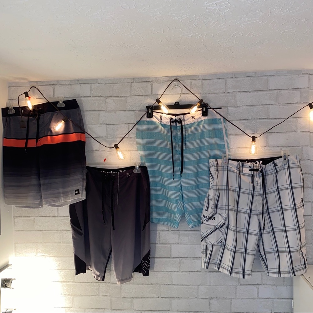 Hurley swim *BUNDLE* board shorts bundle